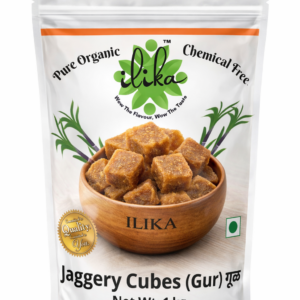 Organic Jaggery Cubes 500g & 1Kg – Pure Natural Sugarcane Gur | ILIKA