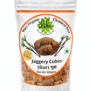 Pure Organic Jaggery Cubes 500 gms front-