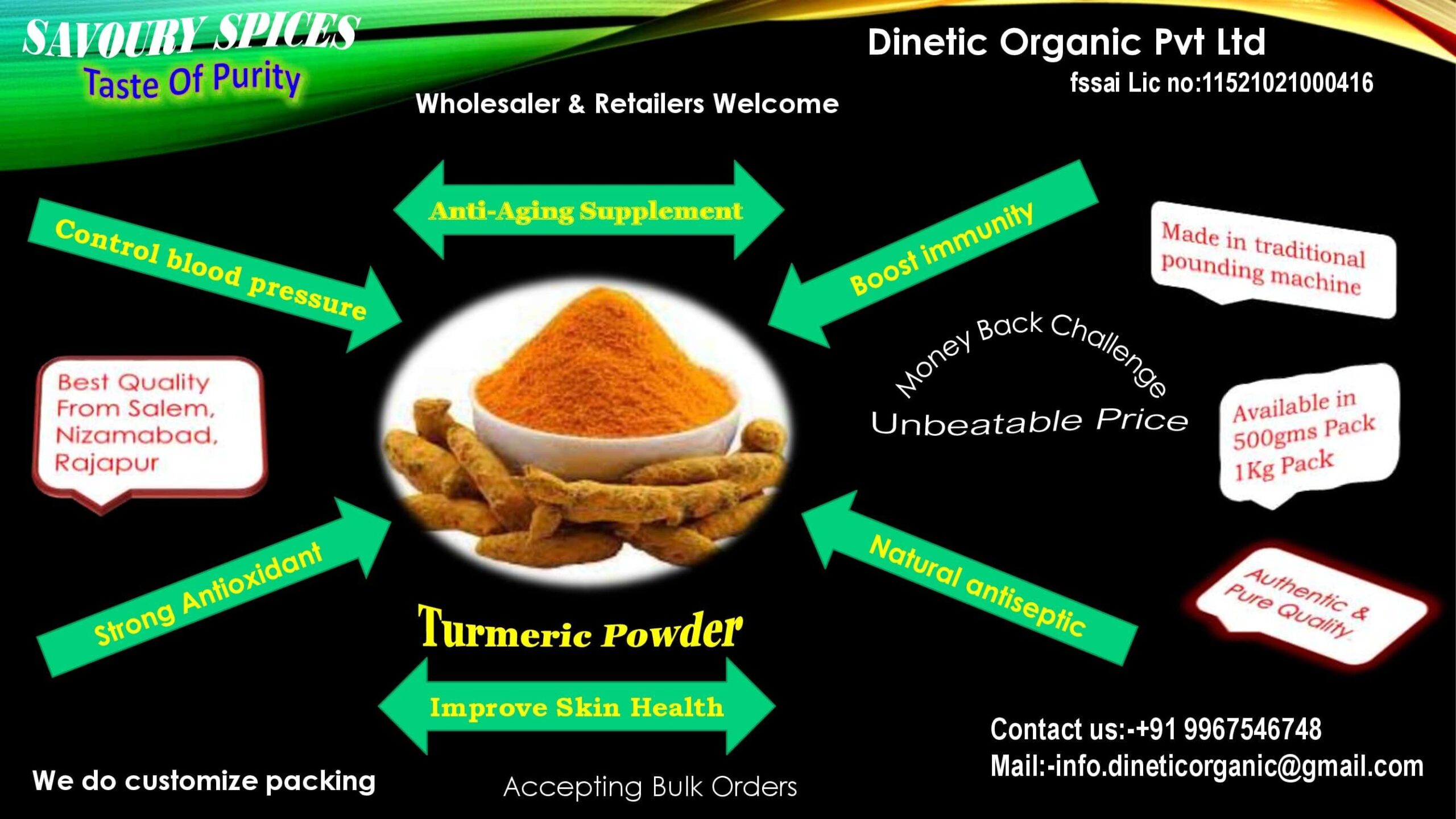 Turmeric Powder.